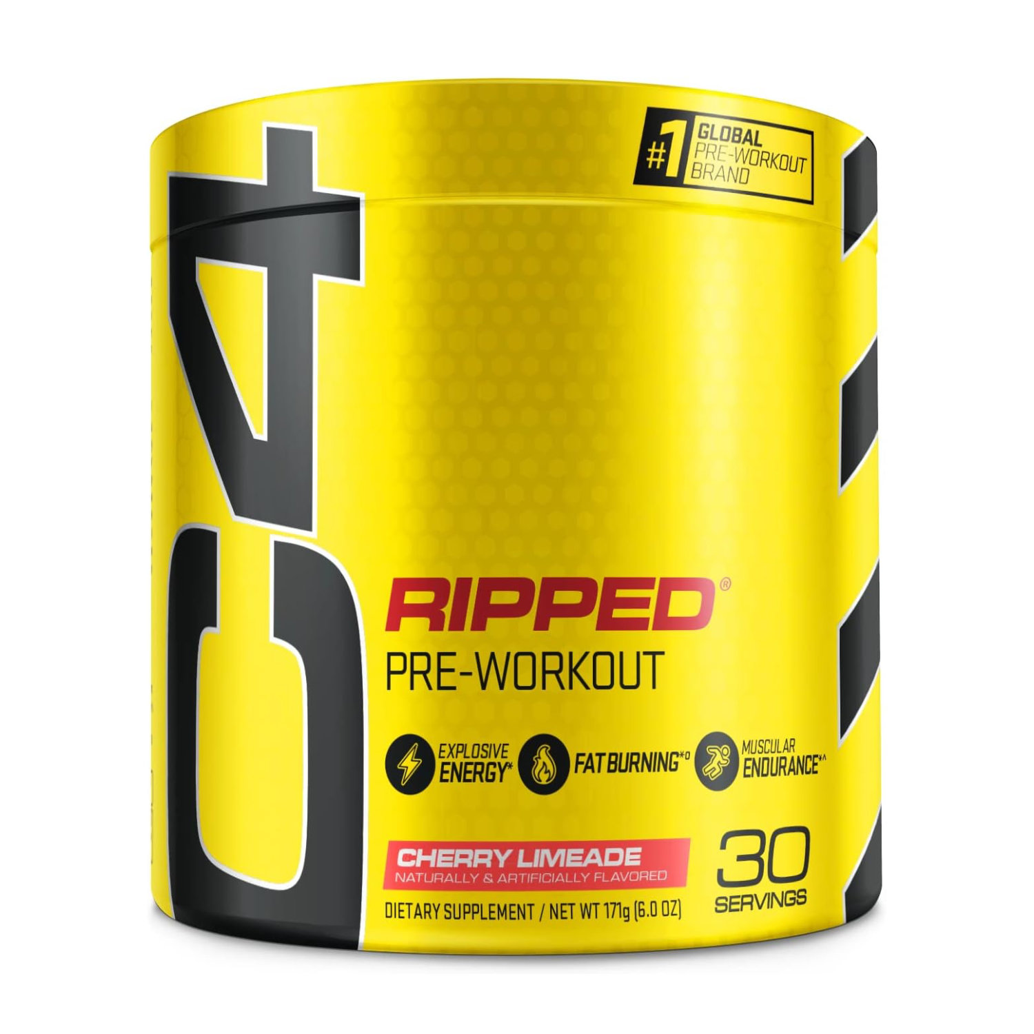 Pre-Entreno Cellucor C4 Ripped 183g 30 Serv. - Limonada de Cereza