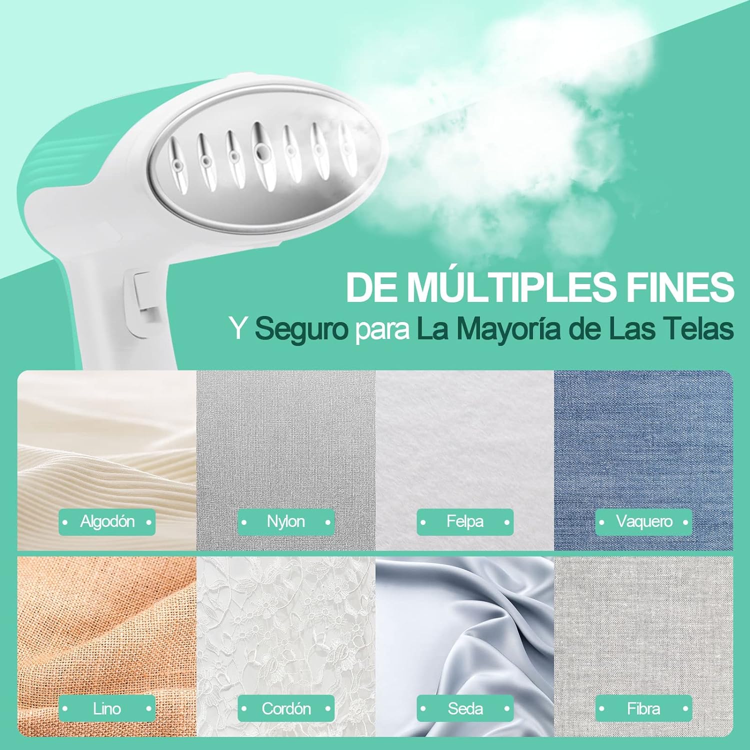 Plancha De Vapor Vertical Portátil Vaporizador Ropa De Mano