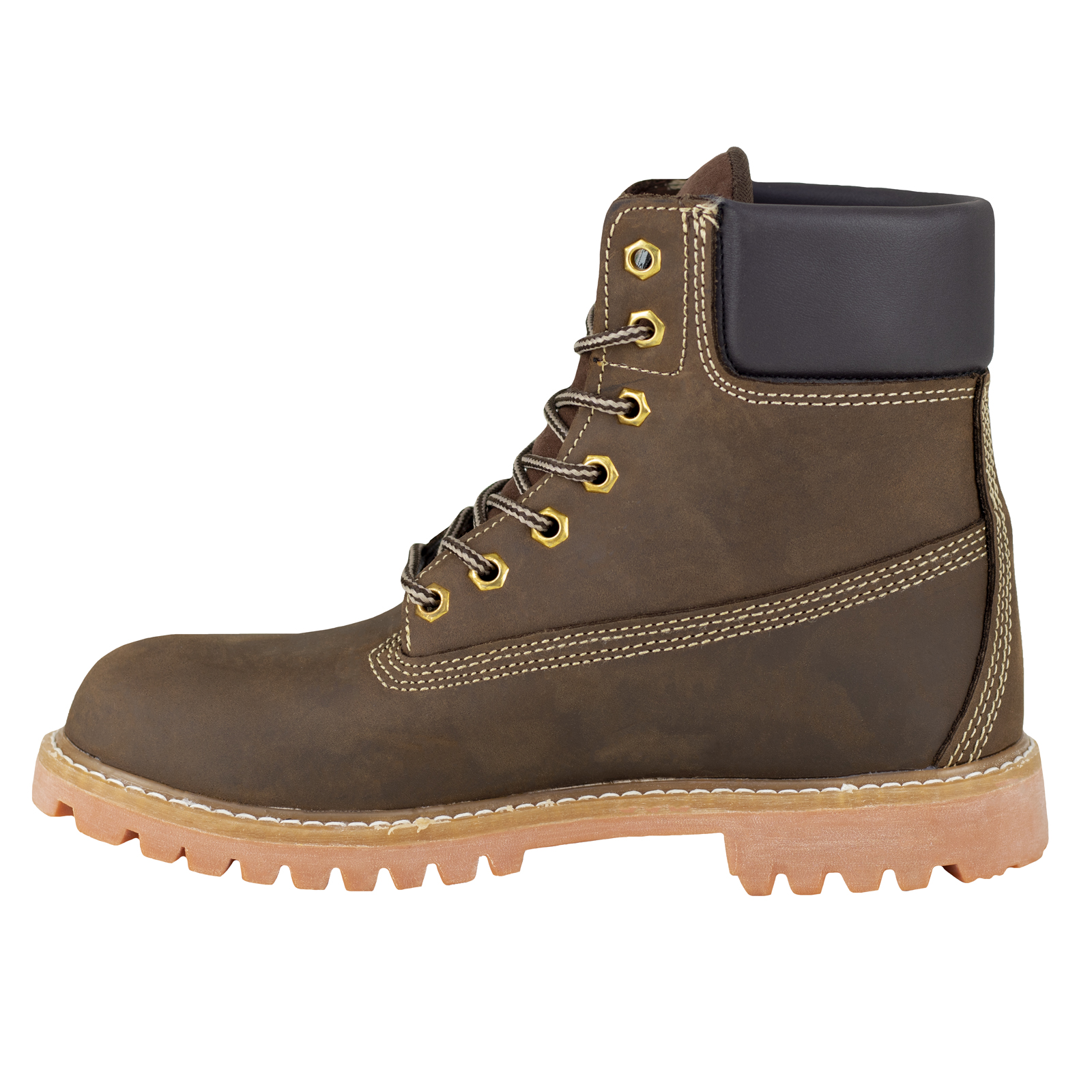 Botas Urbanas Hombre Caribu Montaña Trabajo Tipo Vestir Urban 784 Crazy Café