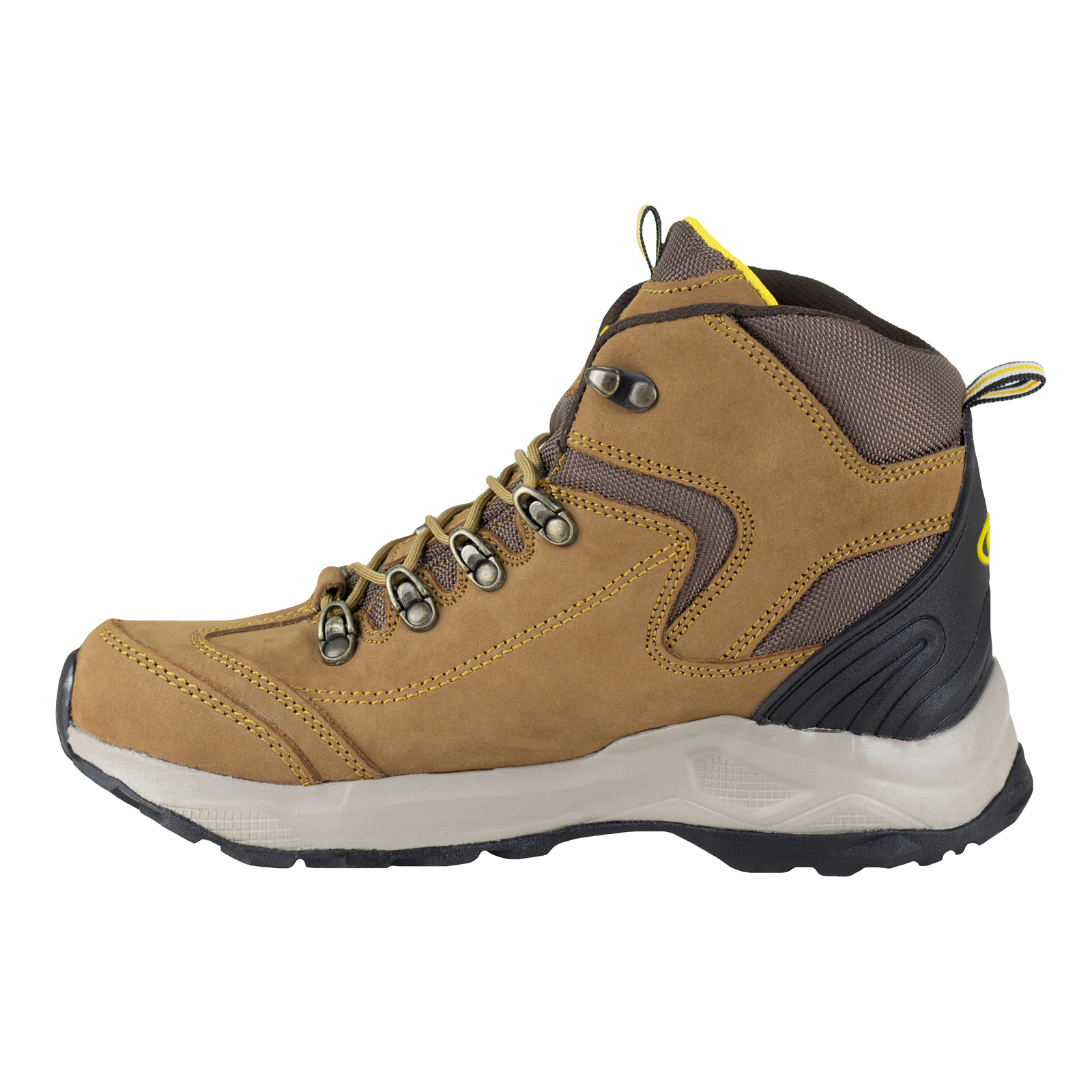 Botin Medio Outdoor Hombre Caribu 759 Cajeta Urbano Confort