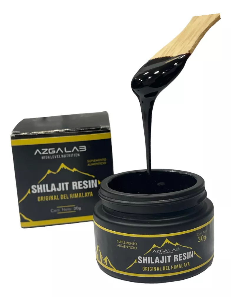 Shilajit Resina Original Del Himalaya 30 G Azga Lab