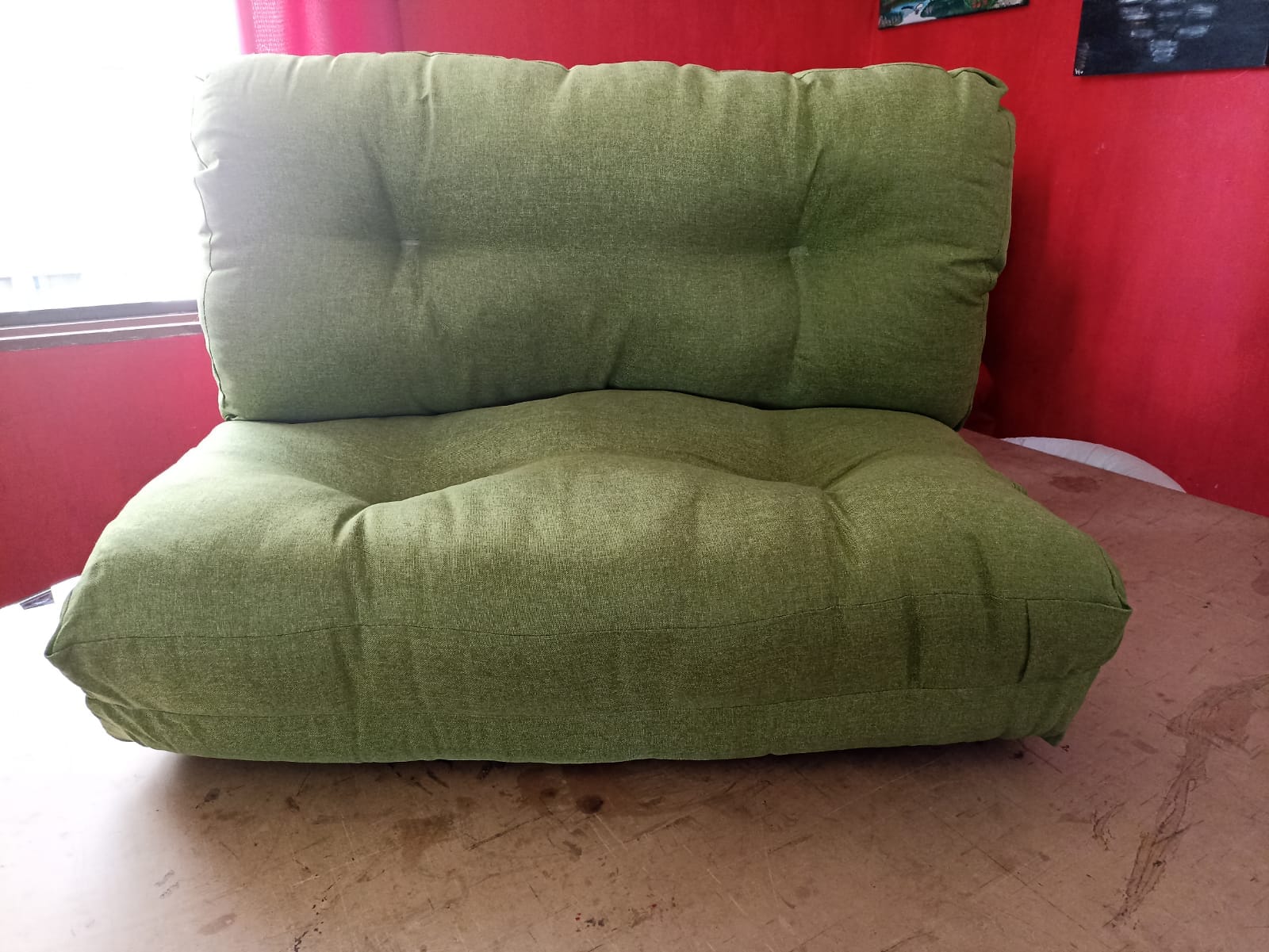 Sofá plegable para sala de estar, colchoneta tatami de lujo