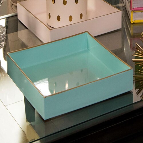 Charola Mimosa Azul Cielo