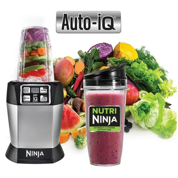 Nutri Ninja Auto-iq Bl480 Color Negro/gris