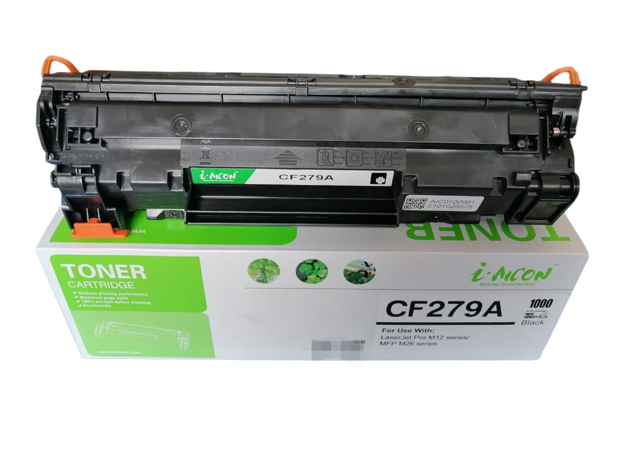 Cartucho tóner IAICON compatible para uso en CF279 A (79 A) nuevo, para uso en HP PRO M12W, M26NW.