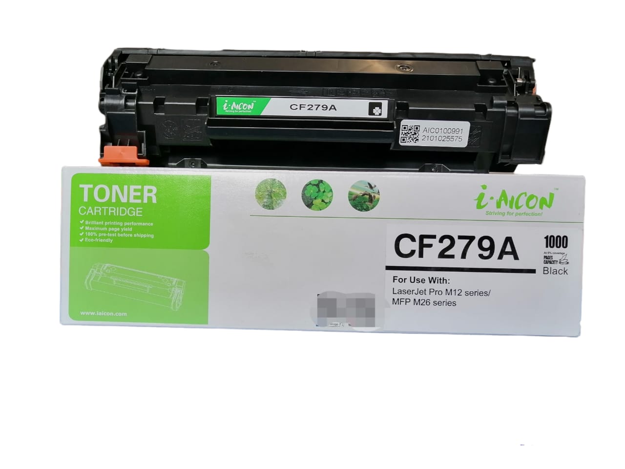 Cartucho tóner IAICON compatible para uso en CF279 A (79 A) nuevo, para uso en HP PRO M12W, M26NW.