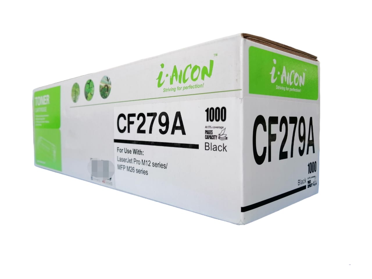 Cartucho tóner IAICON compatible para uso en CF279 A (79 A) nuevo, para uso en HP PRO M12W, M26NW.