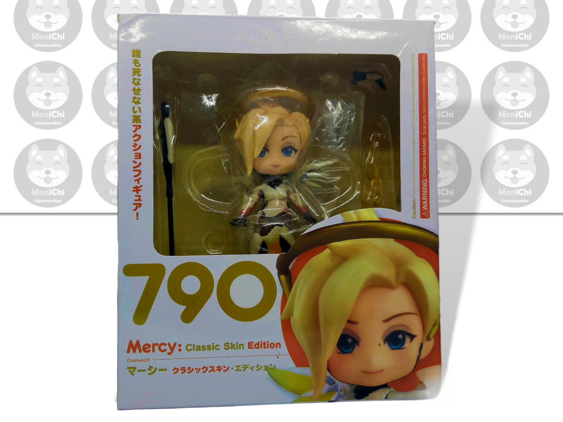 Mercy Classic 790 Tracer Overwatch Nendoroid Figura Juego