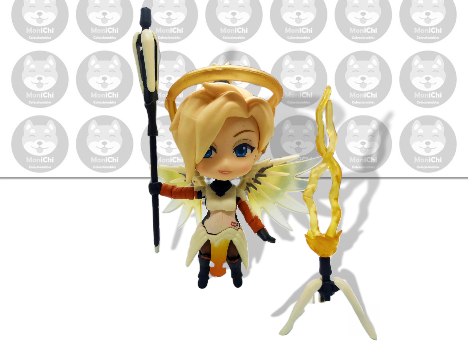 Mercy Classic 790 Tracer Overwatch Nendoroid Figura Juego