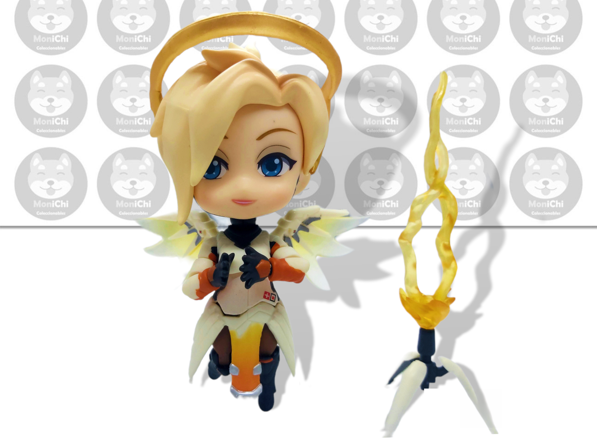 Mercy Classic 790 Tracer Overwatch Nendoroid Figura Juego