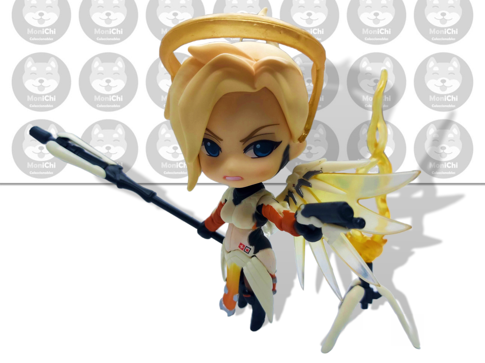 Mercy Classic 790 Tracer Overwatch Nendoroid Figura Juego