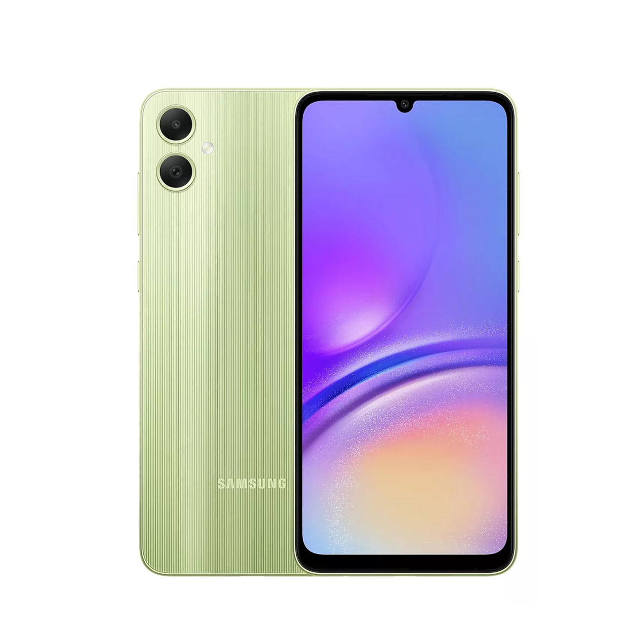 celular SAMSUNG Galaxy A05 verde, 4GB RAM 128GB.