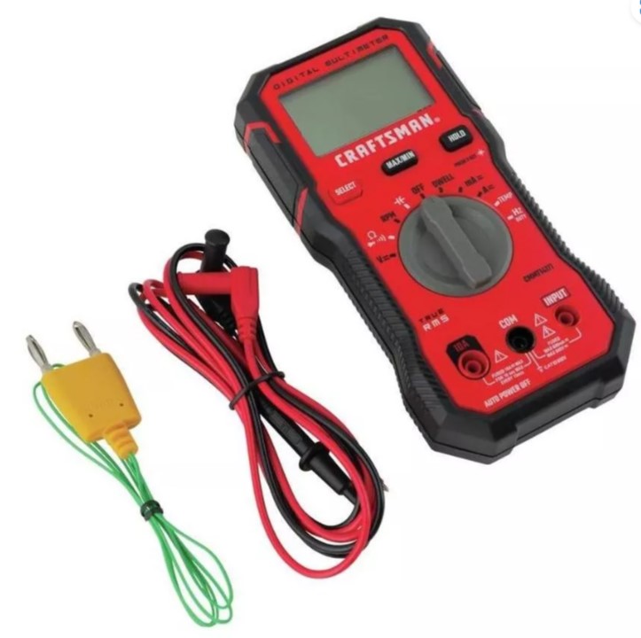 Multimetro Craftsman 600 Volt Automotriz Cmmt14171.