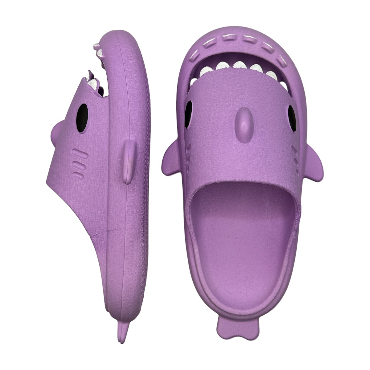 Sandalia Tiburón Sponge Para Niños Antideslizante Olor A Chicle Talla 18 a 21.