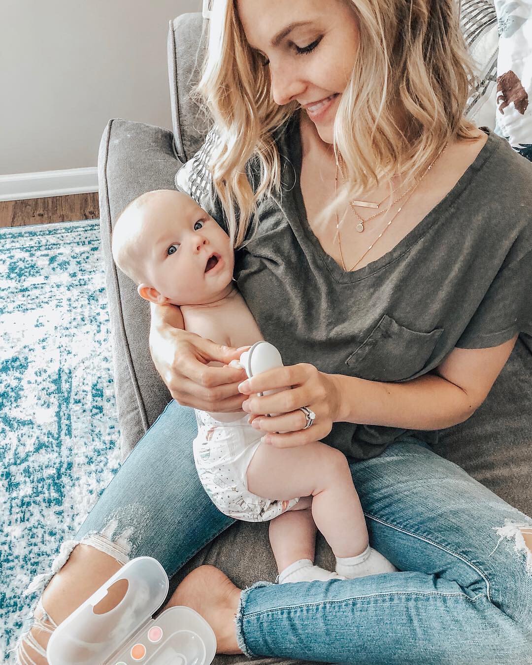 Bblüv Trimö Cortaúñas Eléctrico Para Bebé