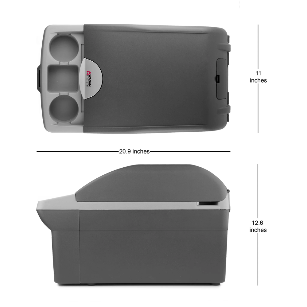 Hielera para viaje y calentador eléctrico portátil de 14L Wagan Tech 6214