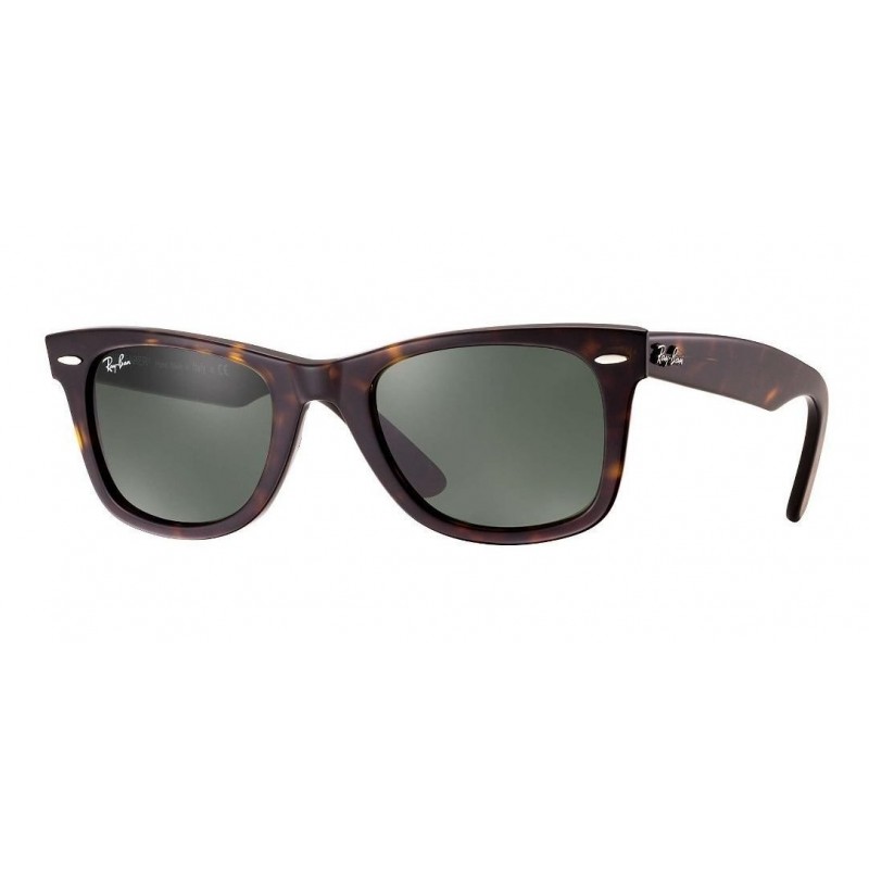 Lentes de sol Ray Ban Rb2140 902 Wayfarer Carey Negro G-15 Original Icon 