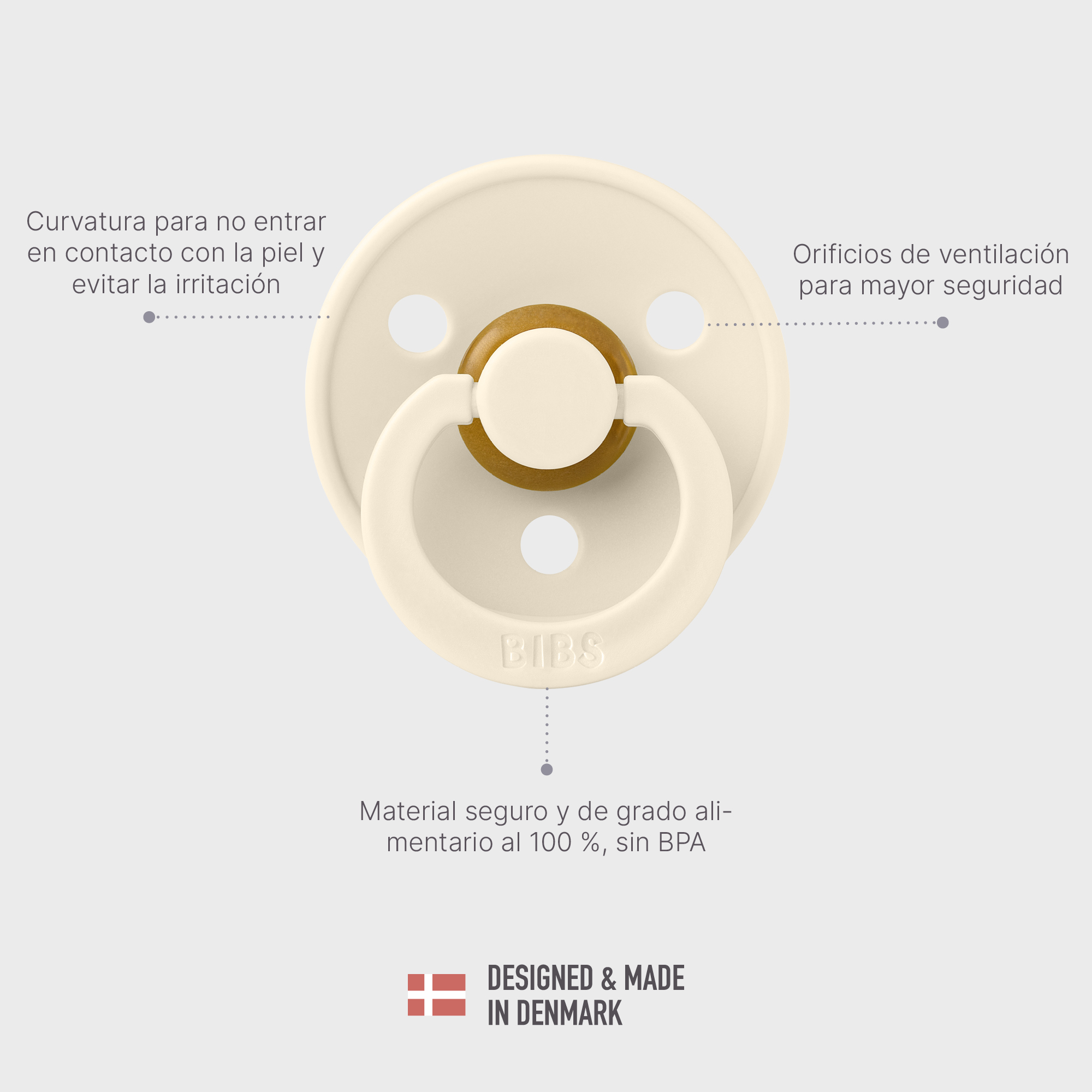 Bibs Chupones De Látex Para Bebe De 0-6 Meses