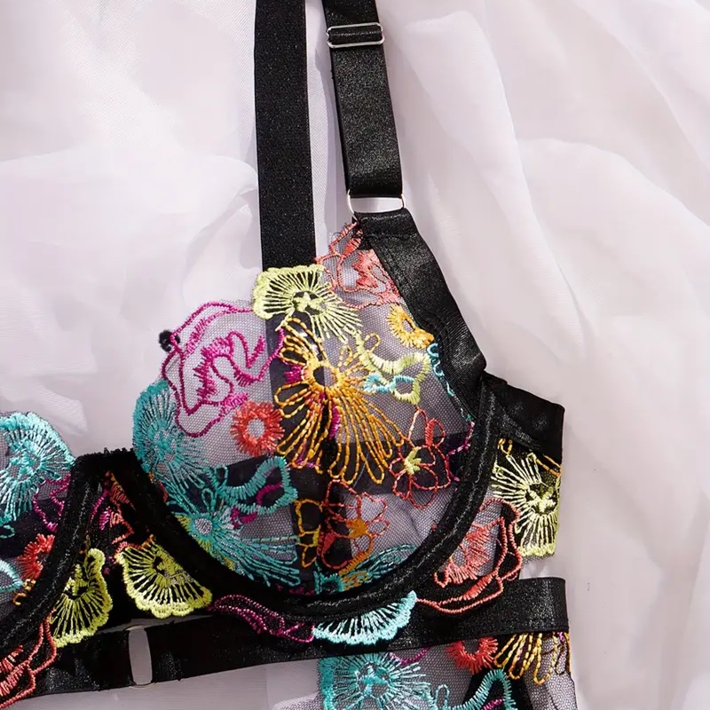 Body transparente de tanga sin espalda.