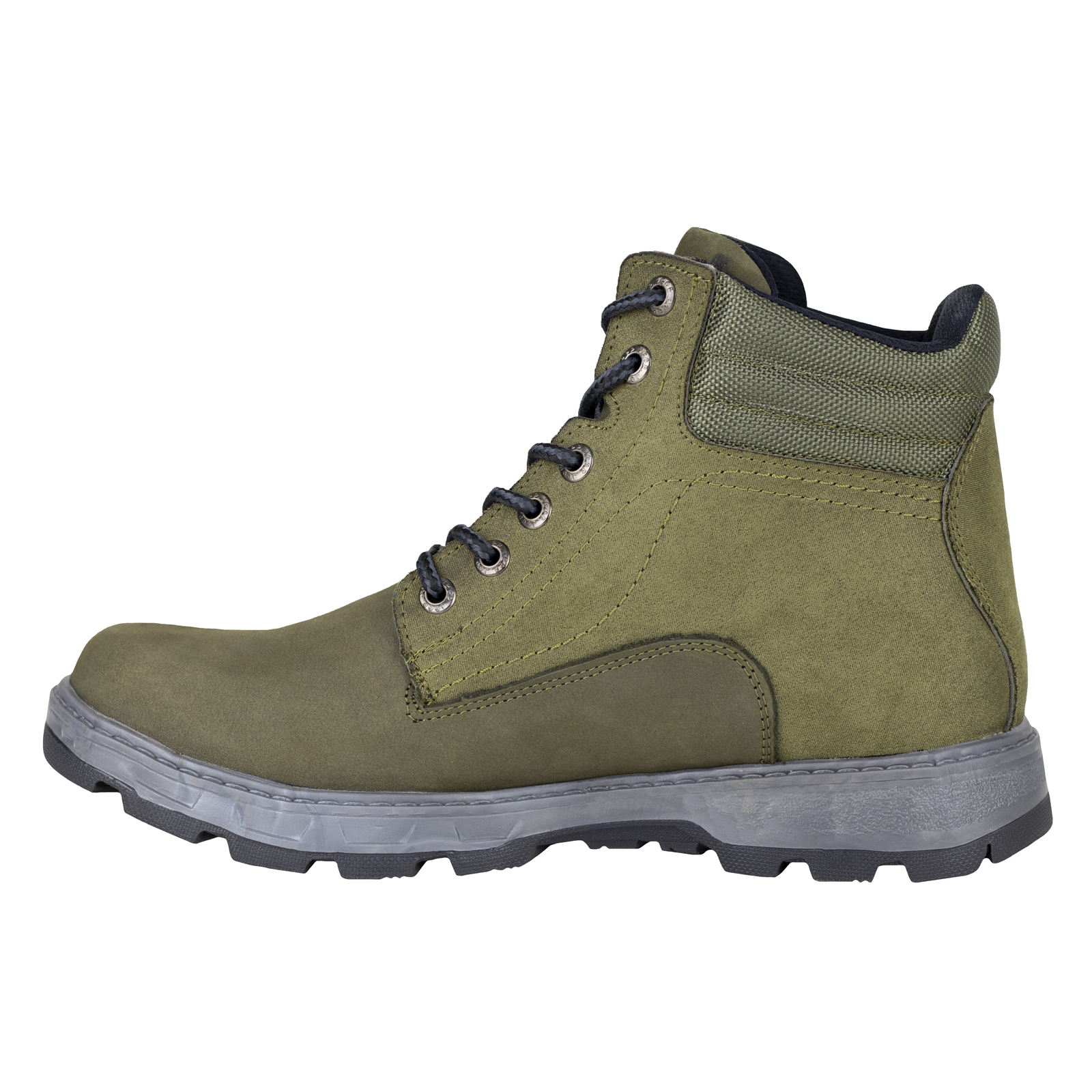 Botas Urbanas Jeep Aventura Para Hombre 16501-50 Nobuk Verde.