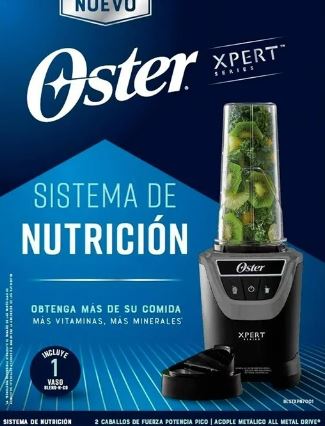 Licuadora Oster Xpert Personal Negra.