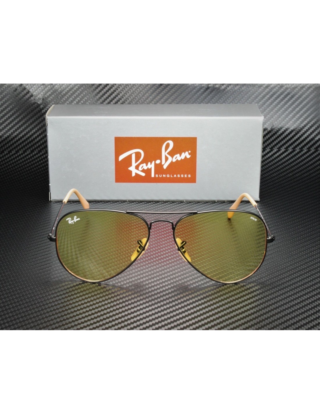 Lentes de sol Ray Ban Rb3025 90664A Aviator EVOLVE Ambar Fotocromatico