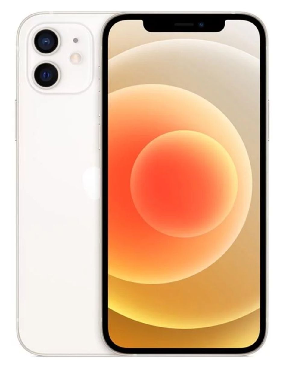 Celular Reacondicionado Grado A   Apple iPhone 12 128GB Blanco   Funda de Regalo