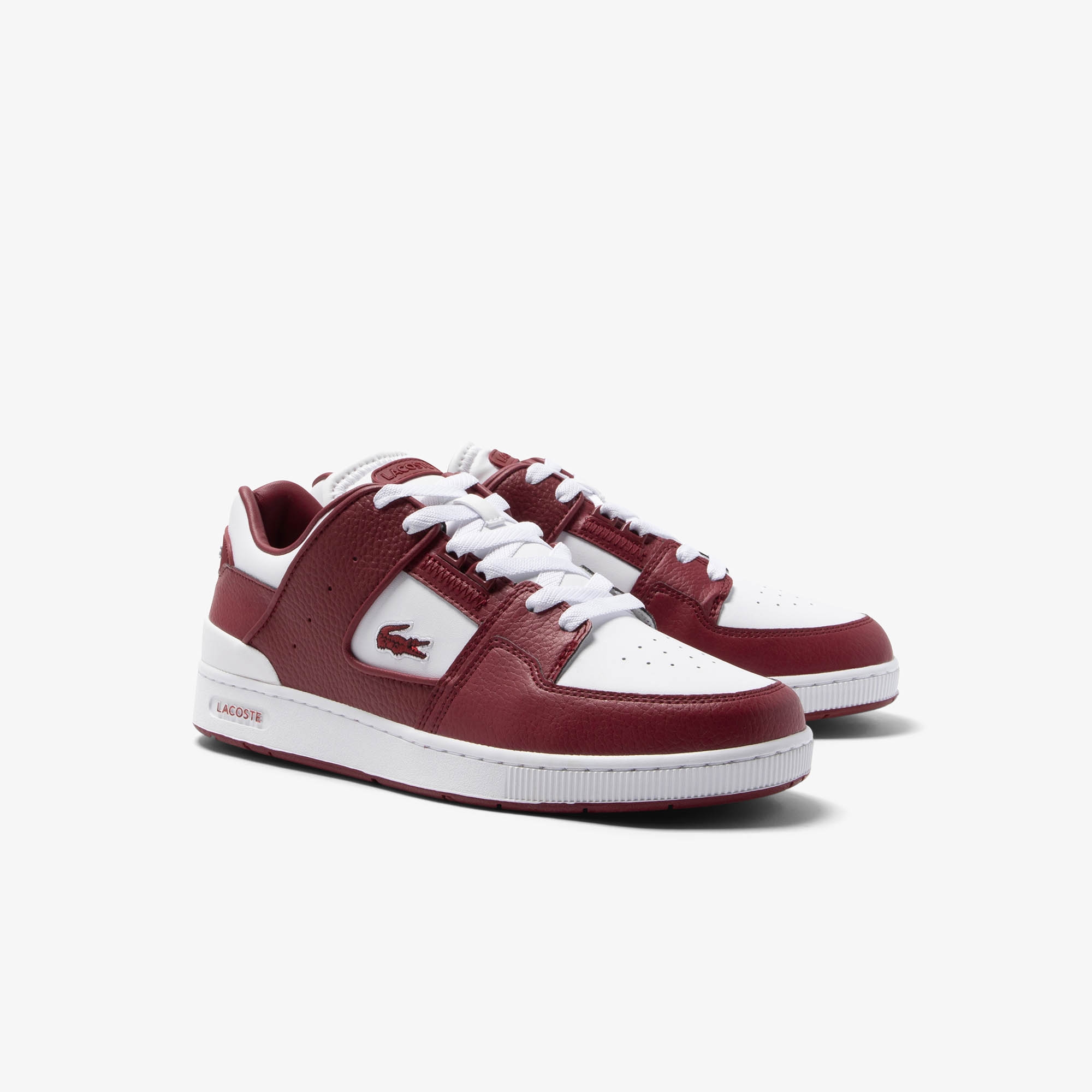 Tenis de hombre Lacoste Court Cage Tinto.