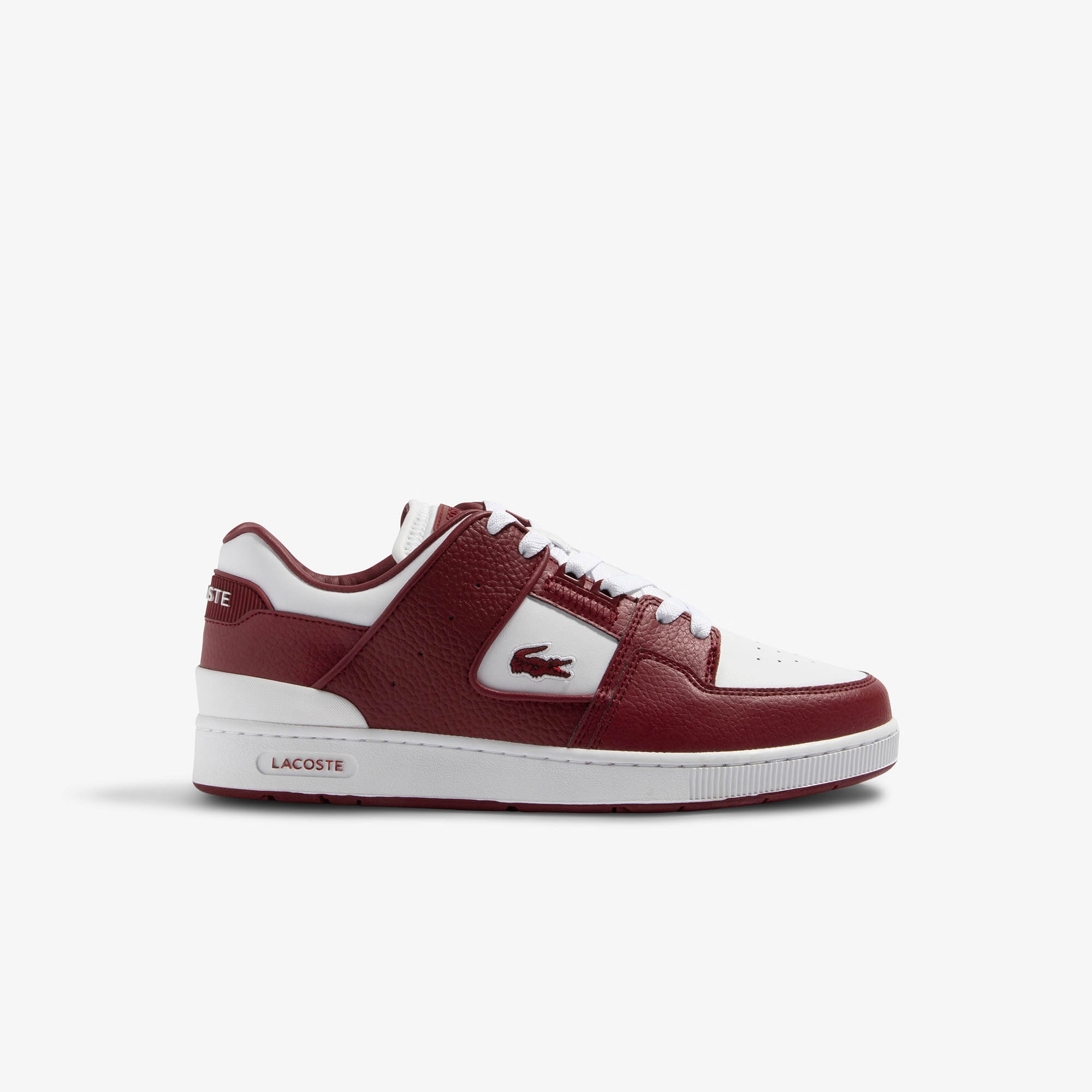 Tenis de hombre Lacoste Court Cage Tinto.