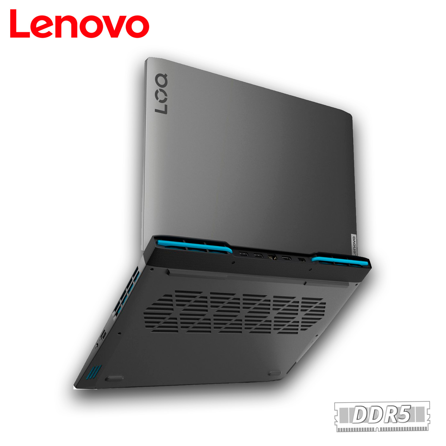 Laptop Lenovo LOQ Ryzen 7 7840HS 512GB Ssd 8GB Ddr5 15.6" Full Hd Windows 11 Home RTX4050 Gris 82XT001NUS.