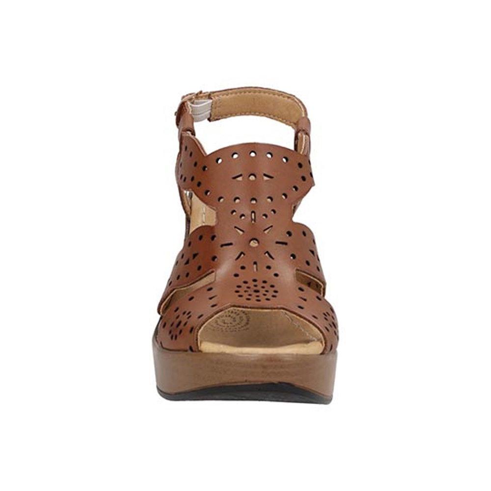 Zapatos Tacón Ancho Mujer Playa Caribe 13598 Casuales Fresco