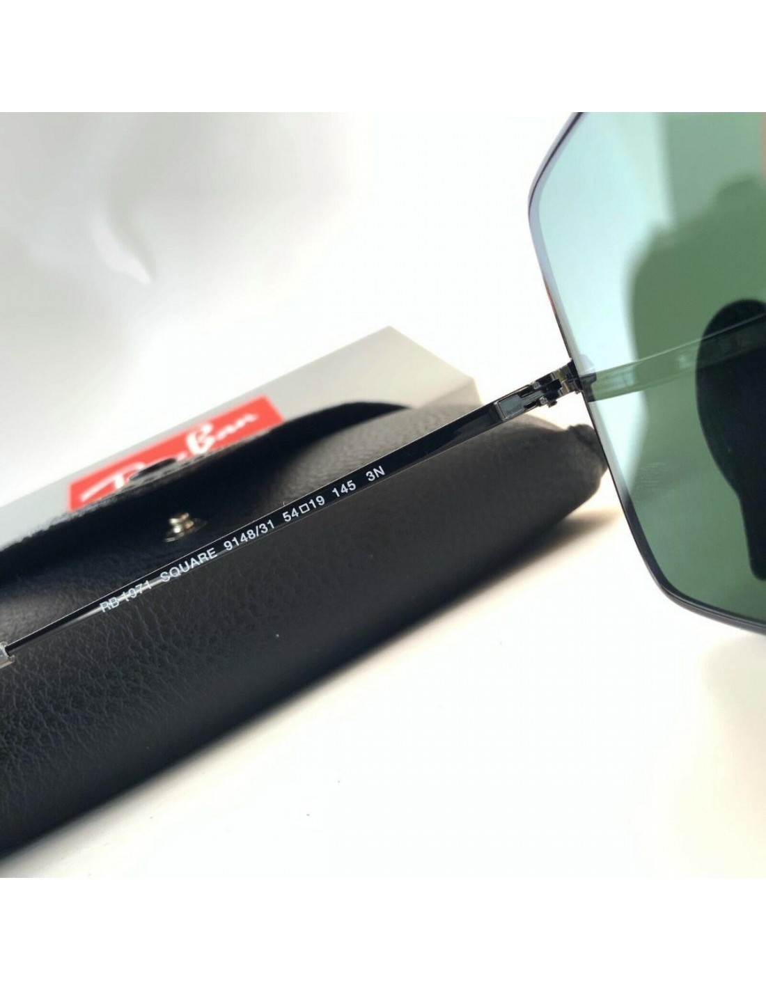 Lentes de sol Ray Ban Rb1971 914831 Square Negro G15 Clasico Original Icon