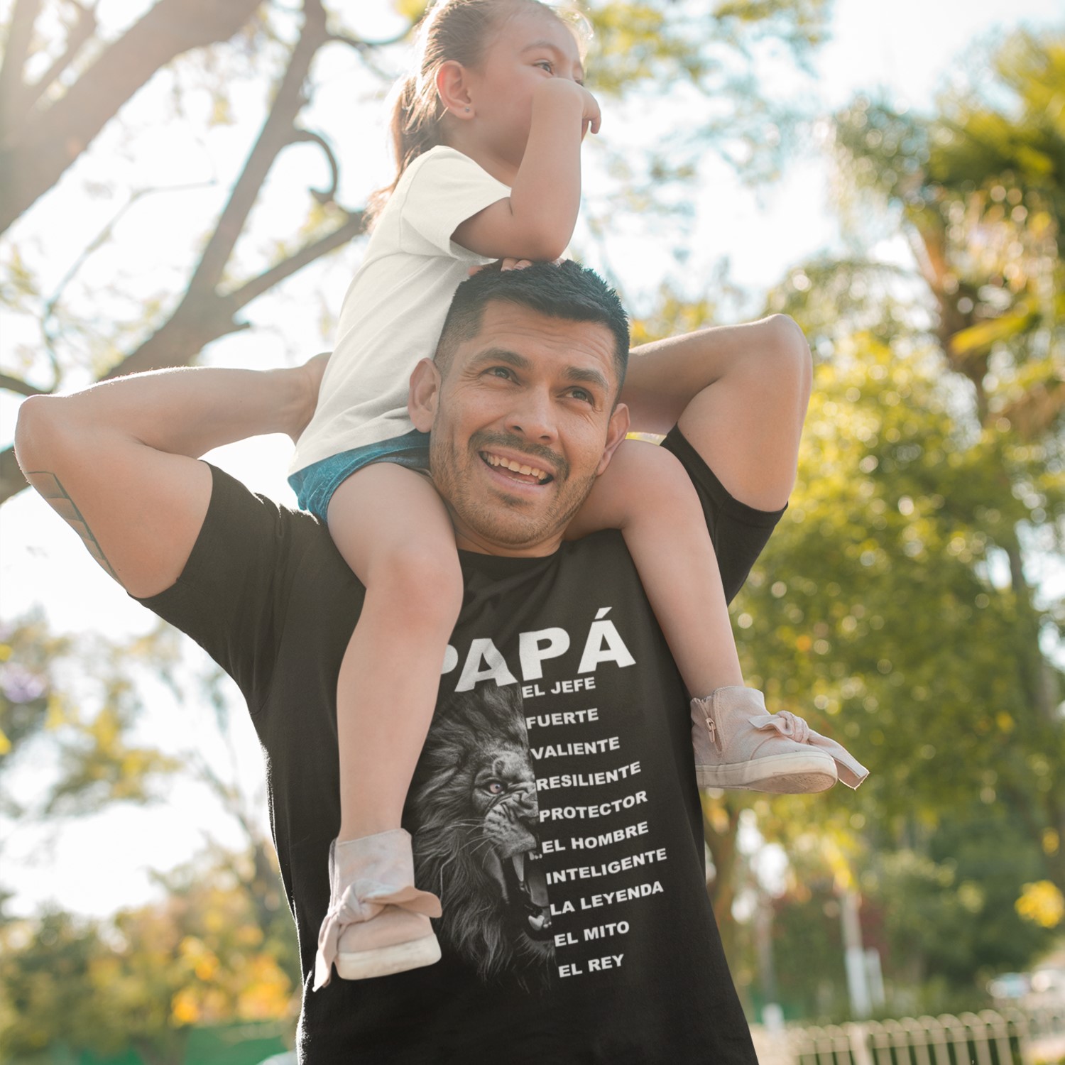 Playera AxoloTee - Papá Rey León
