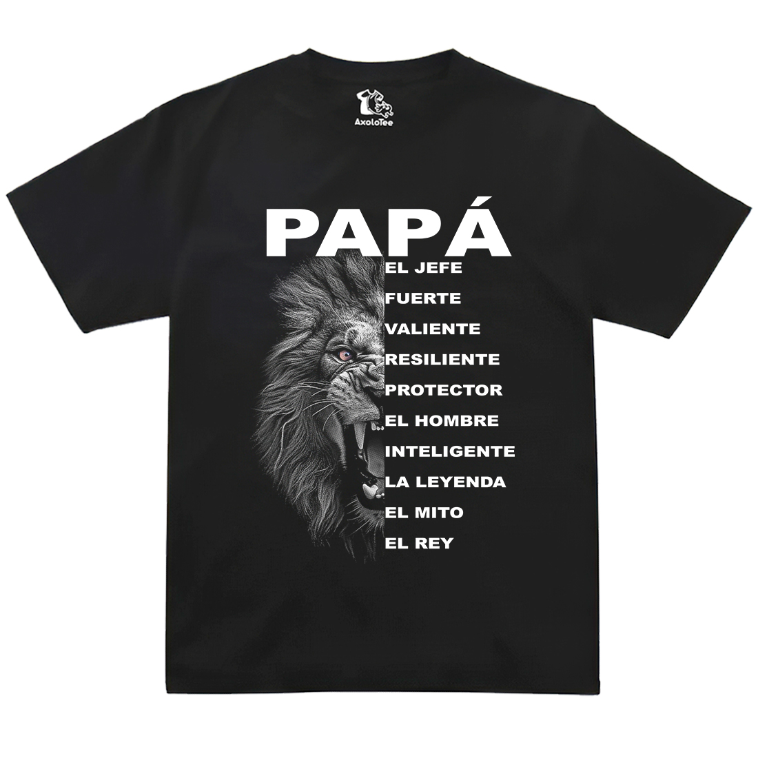 Playera AxoloTee - Papá Rey León