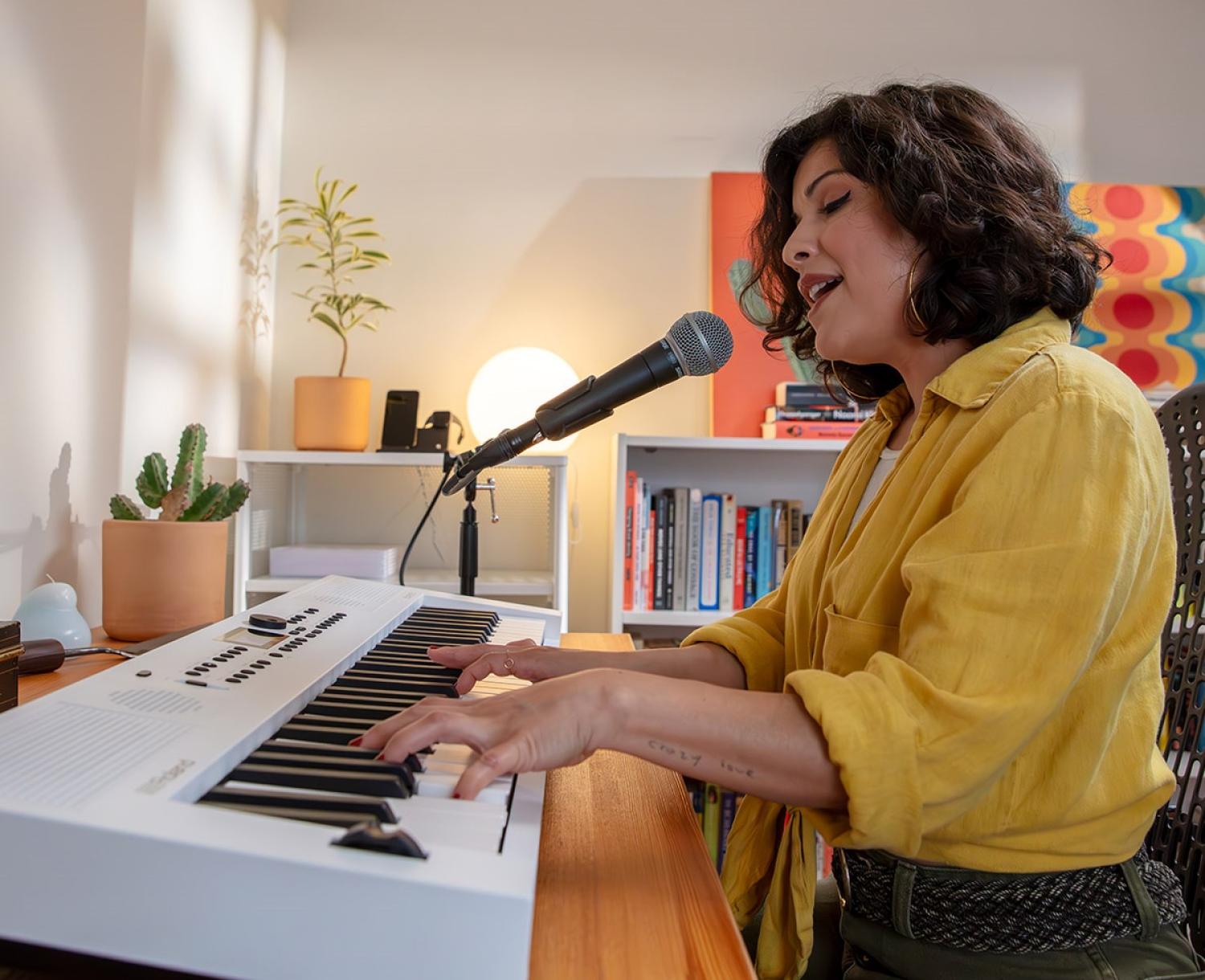 Roland Go: Keys5 Teclado Musical 61 Teclas Sensible White