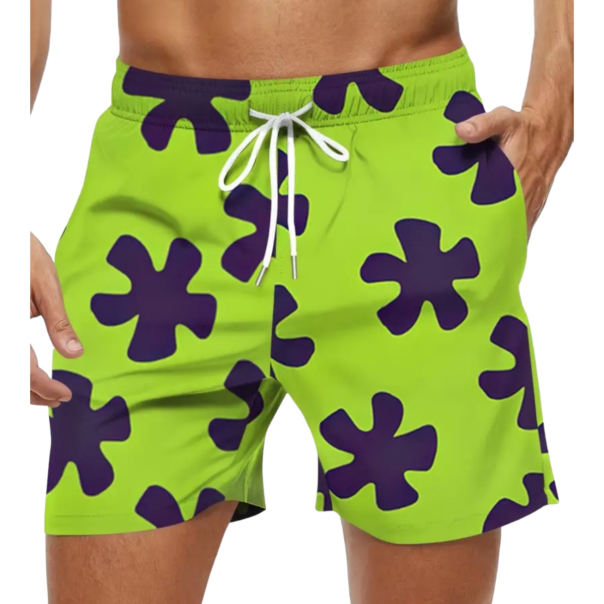 Traje De Baño Short Caballero Bob Esponja Unitalla.