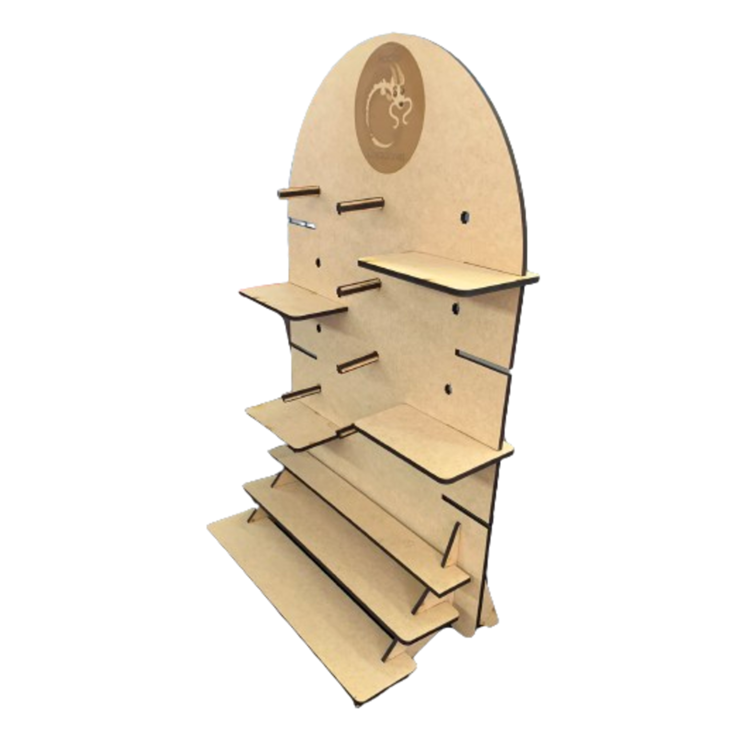 Exhibidor o estante para productos, listo para ferias, expos  o eventos!