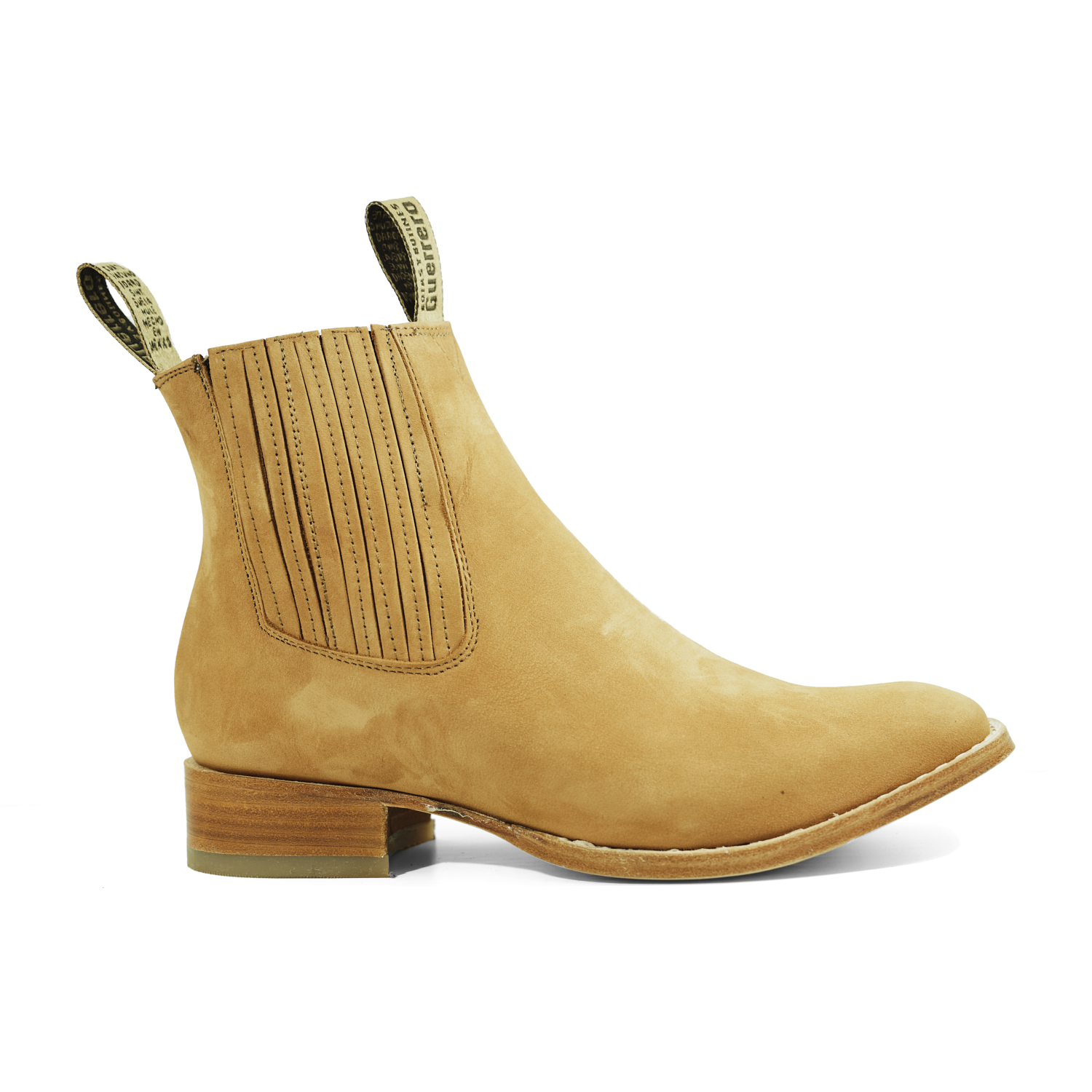 Botas botines vaqueros punta cuadrada casuales 100% piel