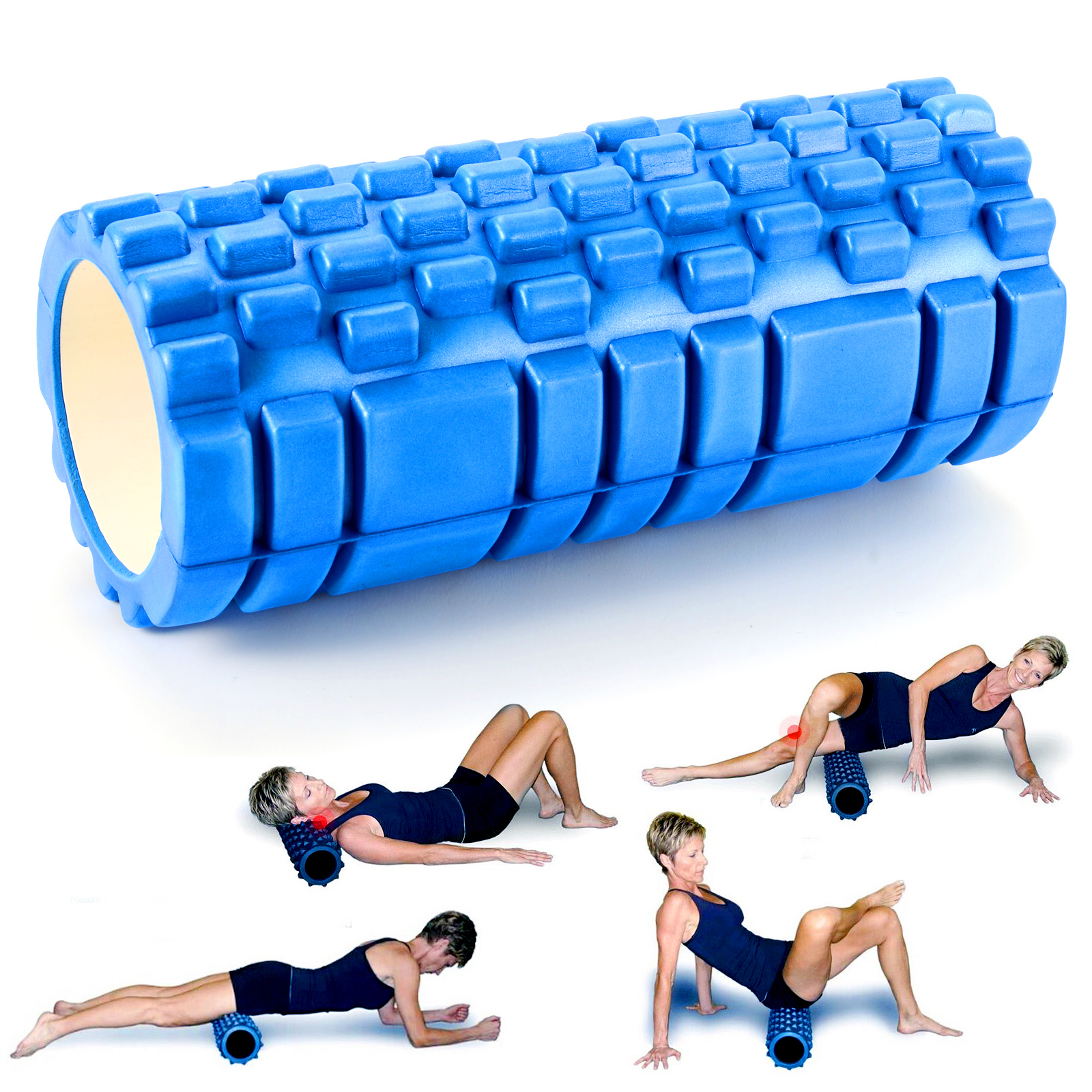 Rodillo De Espuma Eva Para Pilates O Yoga