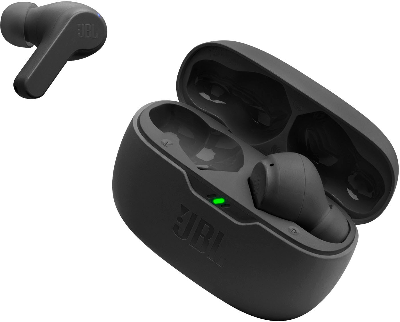 Audifonos Bluetooth JBL Vibe Beam True Wireless Earphones - Negro