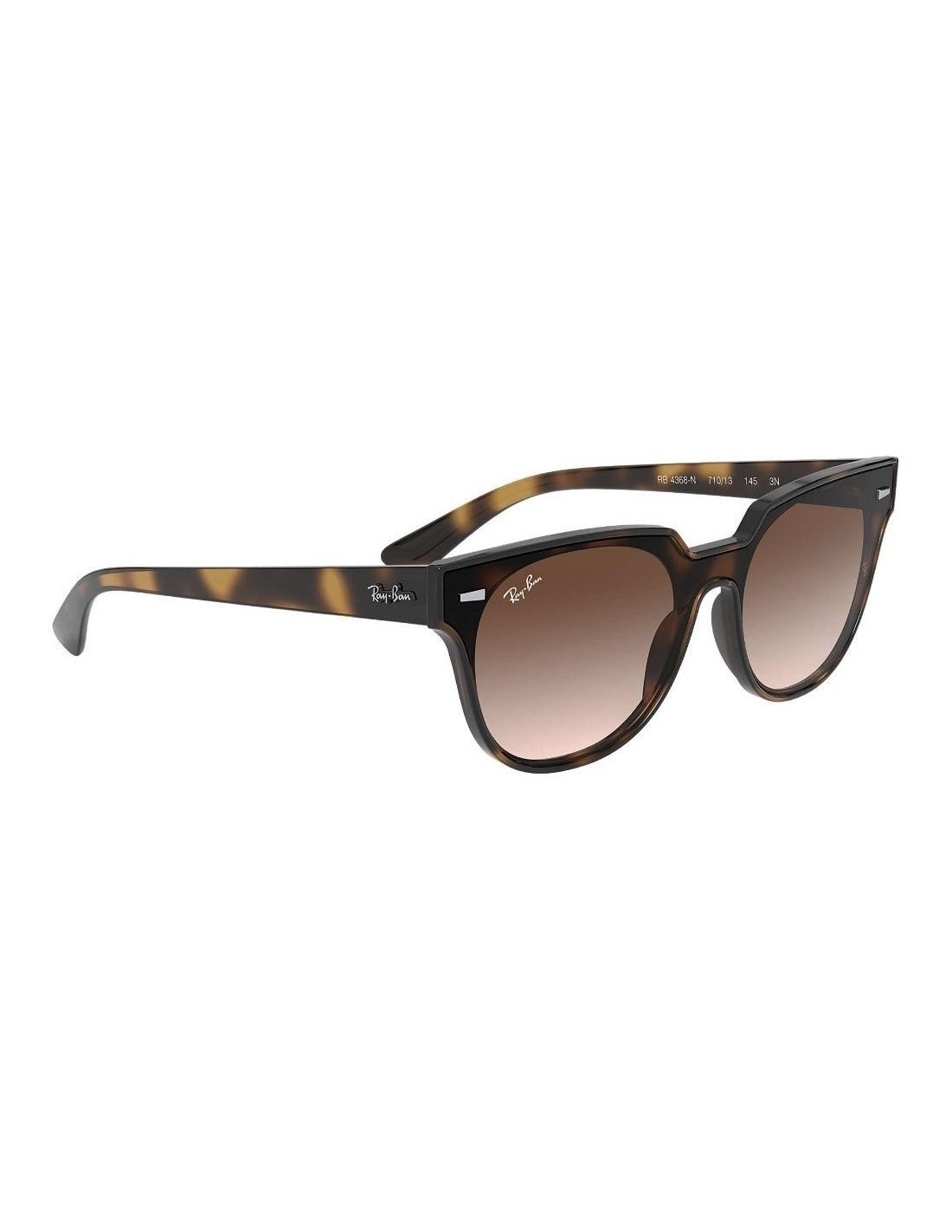 Lentes de sol Ray Ban Rb4368n 710/13 Meteor Blaze Carey Cafe Degradado