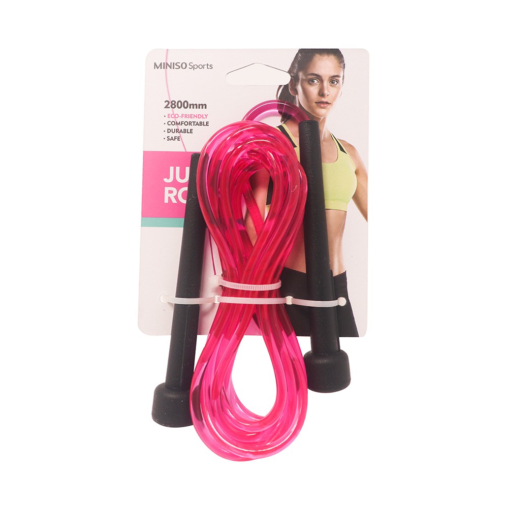 Pack de 5 Cuerdas Para Saltar Ajustable Ejercicio Brincar Color Rosa