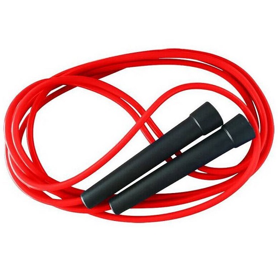 Pack de 2 Cuerdas Para Saltar Ajustable Ejercicio Brincar Color Rojo