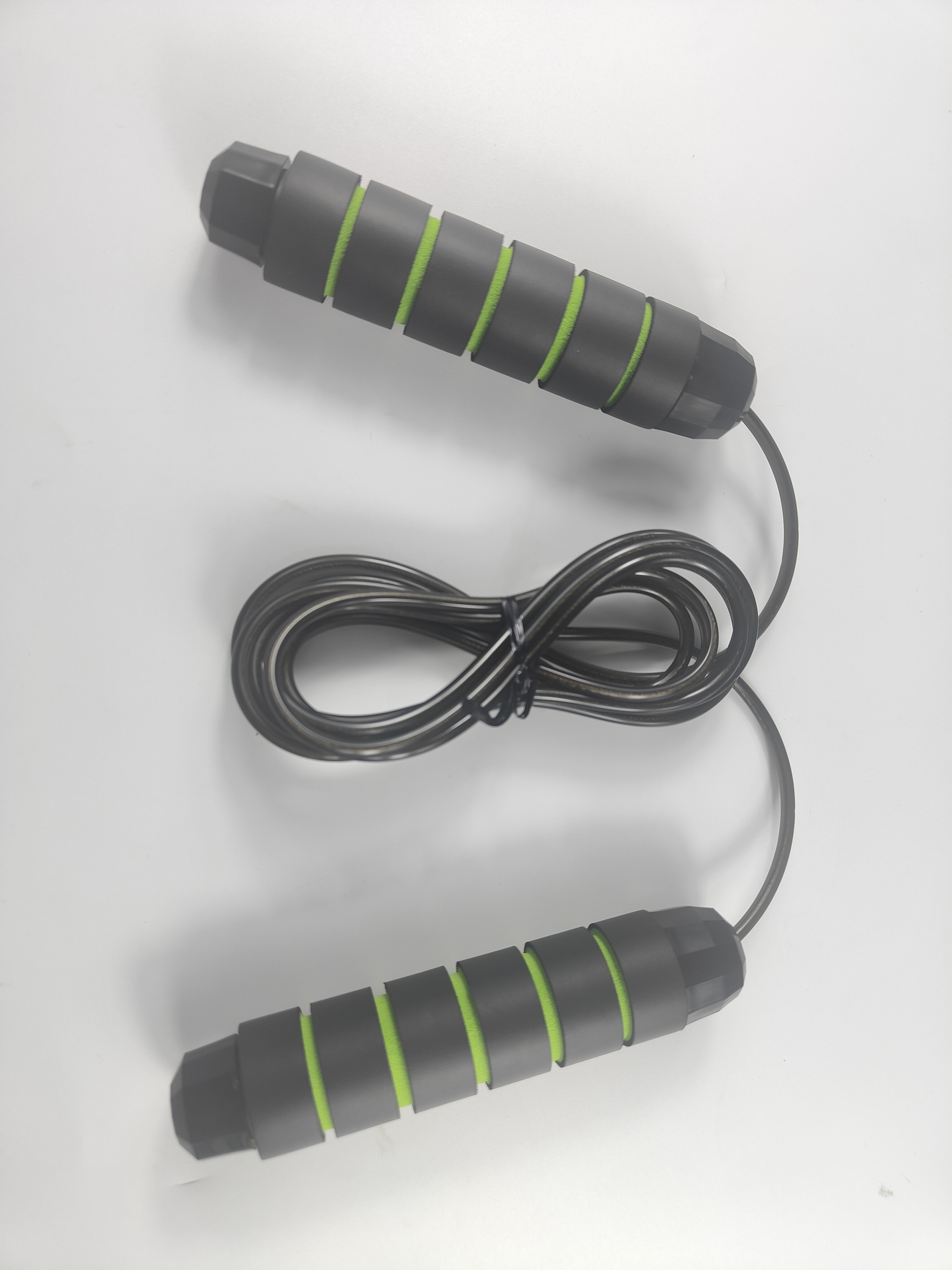 Pack 2 Cuerdas De Espuma Para Saltar Para Ejercicio Color Verde