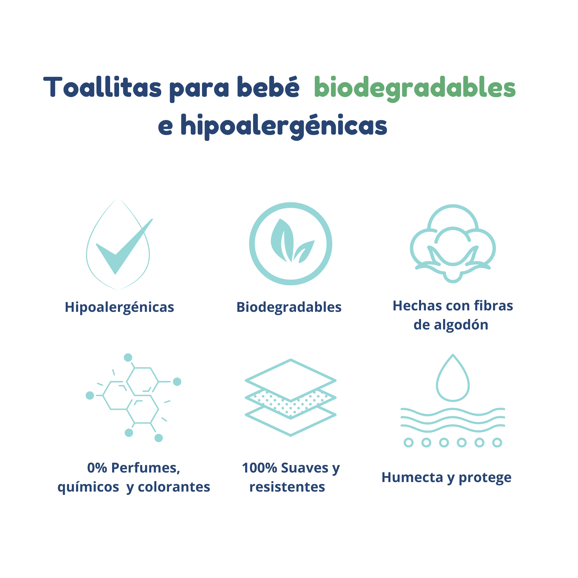 Toallitas Húmedas Para Bebé Bambino Felice 480 Toallas - 6pz