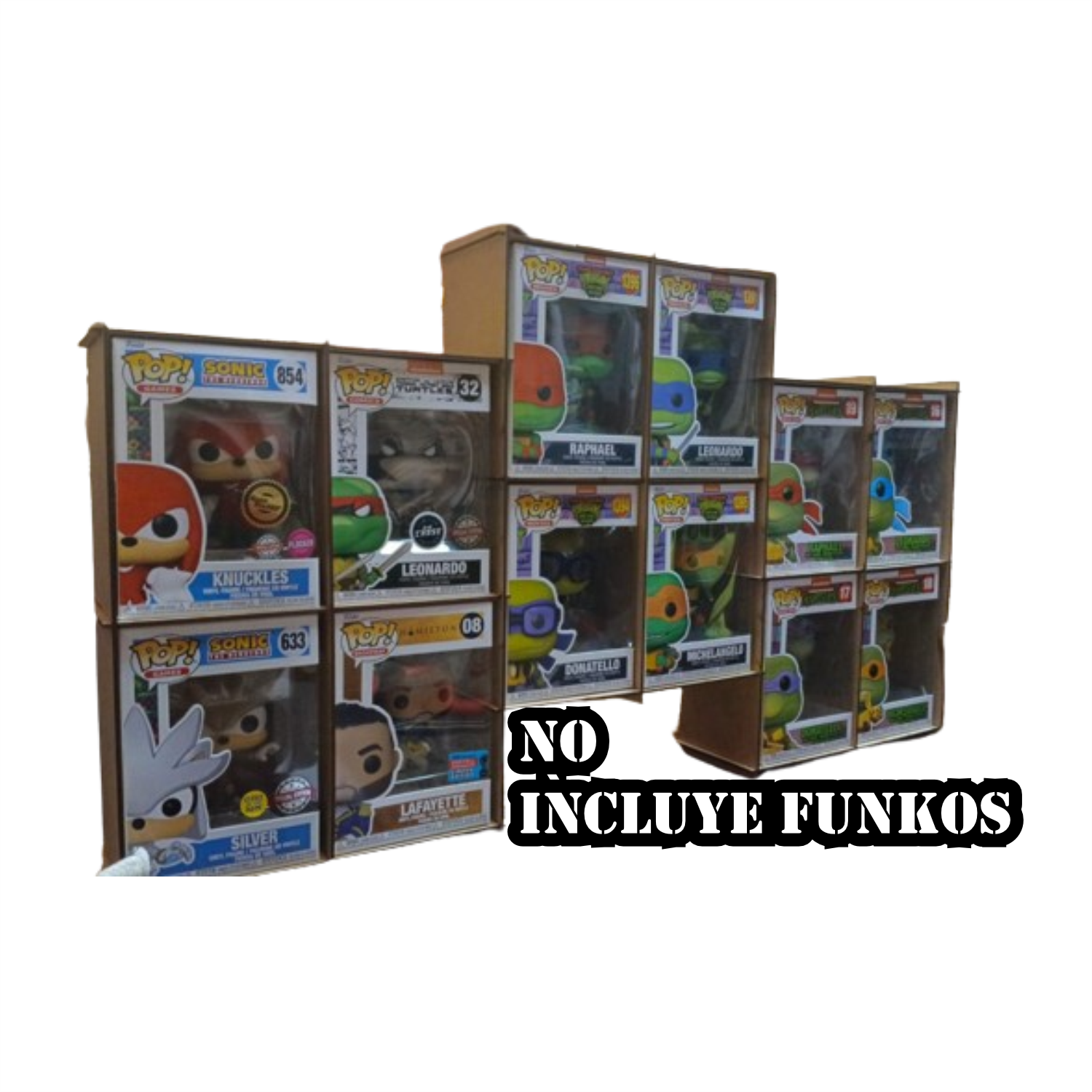 Organizador de funkos 15 piezas puedes organizar en este estante u organizador .