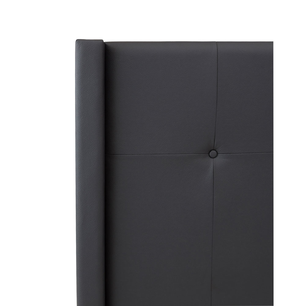 Cabecera Individual Dicasa Tiziano Bugati Negro