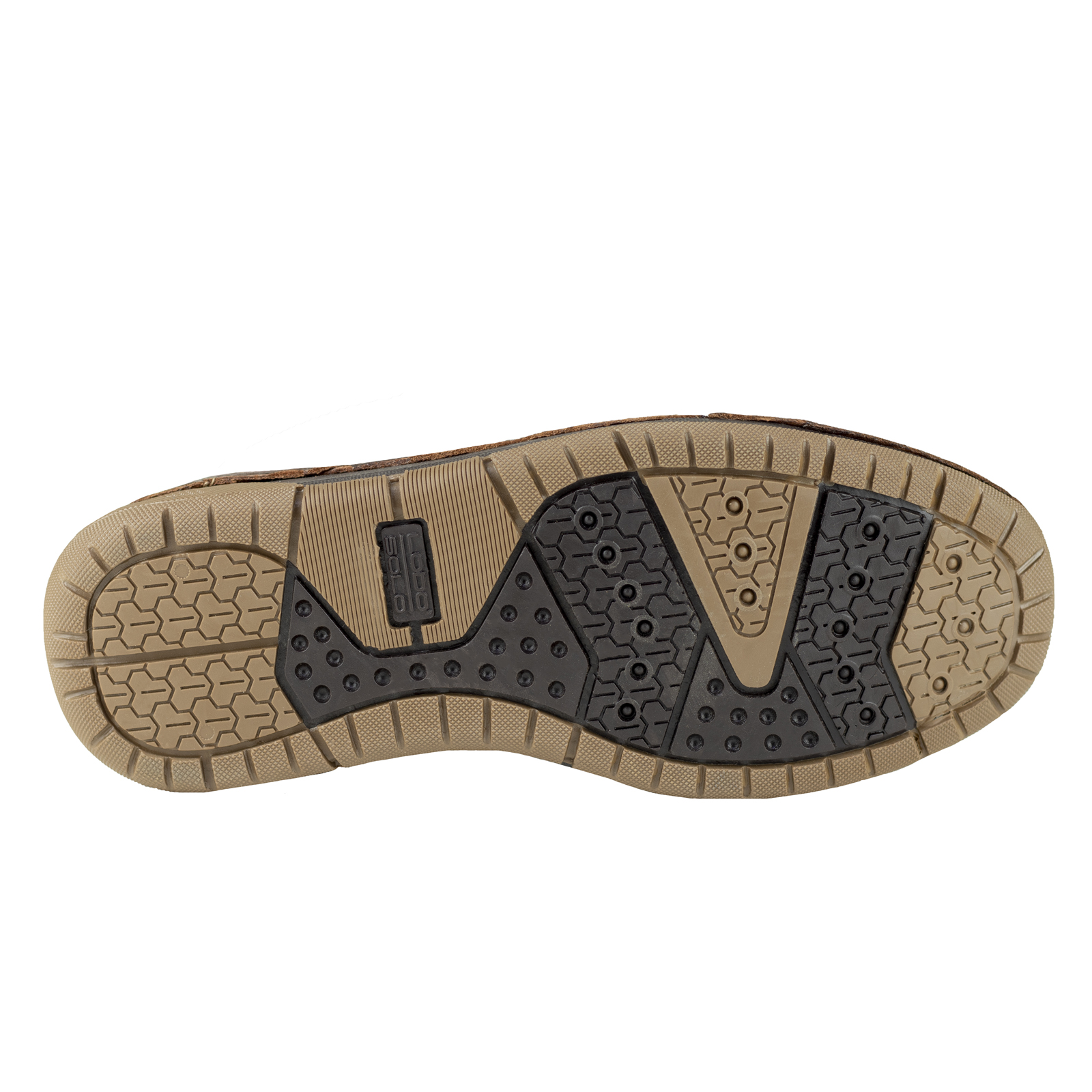 Botin Medio Hombre Confort Lobo Solo 8981 Mahogany Graneado.