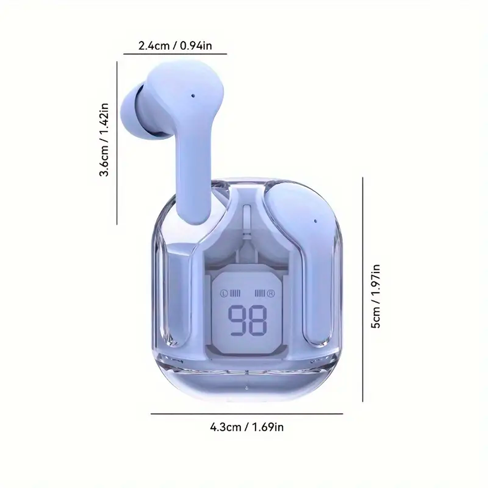 Audifonos Inalambricos BT30 Indicador led Blanco Diseño Ergonómico Y Reloj Inteligente Smartwatch T800 Bluetooth Monitor De Salud