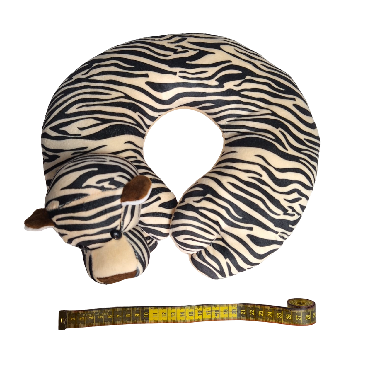 Almohada De Viaje Para El Cuello Cojín Dibujos Animados Color Blanco Con Negro